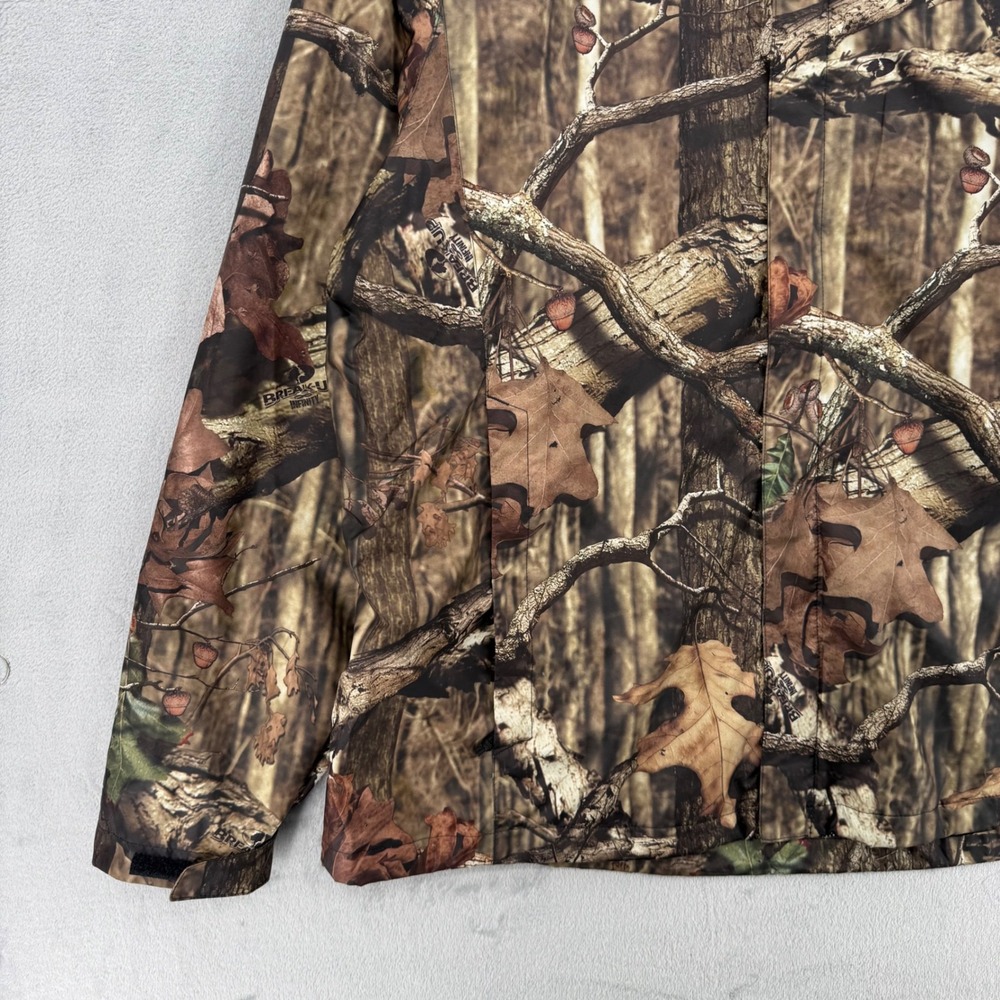 Columbia  Camo Rain Jacket Omni-Tech Waterproof Hunting Fishing‎ Mens Size L - Picture 13 of 16